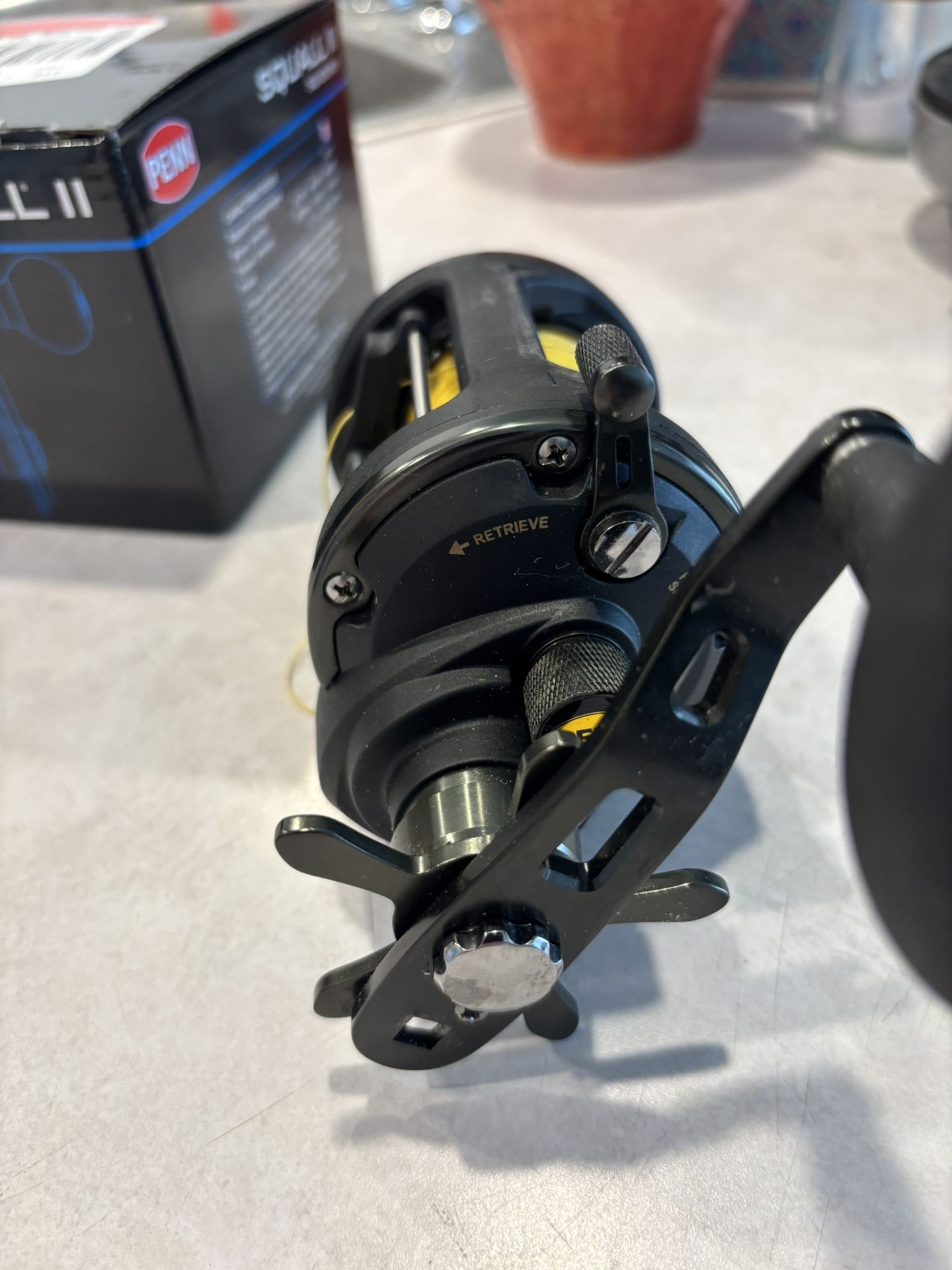 Penn Squall 20LW Left Handed Baitcast Reel