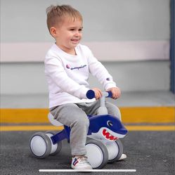 Baby Balance Bike Baby Toy for Boys & Girls, Shark Bike For Toddlers
