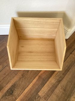 Wood Storage bin Target household /classroom/dorm
