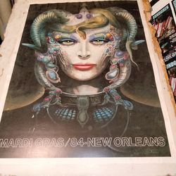 Mardi gras posters