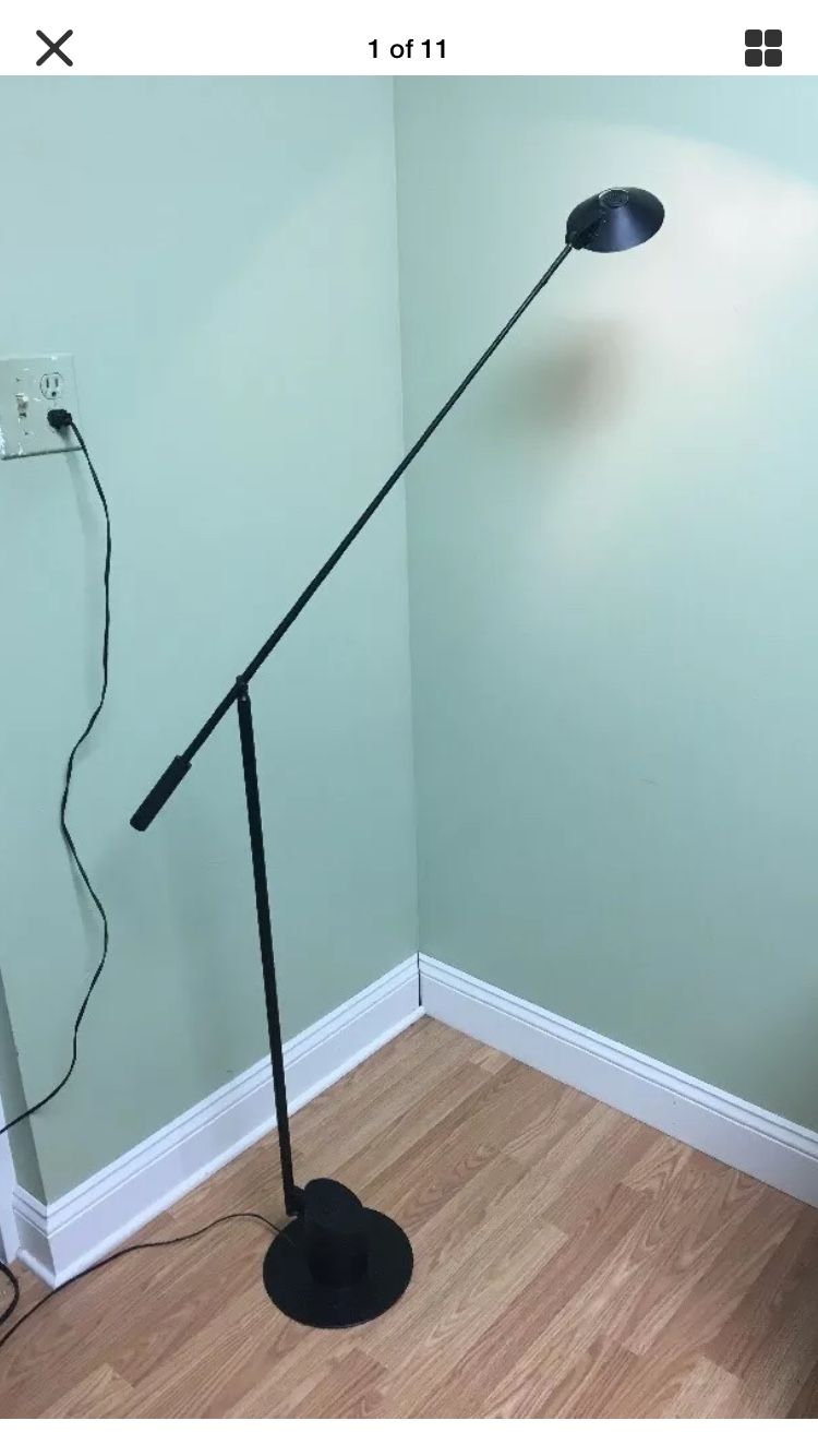 Vintage Robert Sonneman for George Kovacs Feather Floor Lamp -
