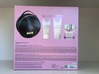 Versace Bright Crystal Edt Set 3oz 