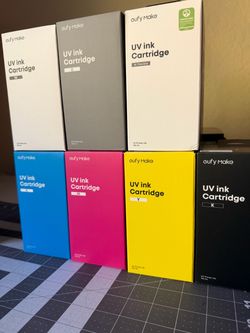 Eufymake UV printer E1 ink and cleaning cartridge