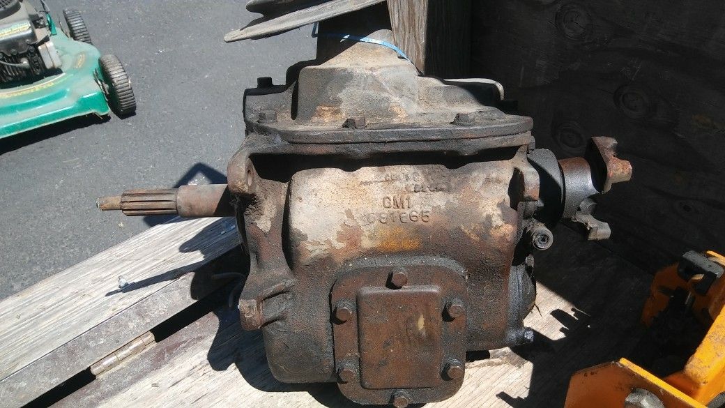 Old vintage GM 4-speed granny gear first