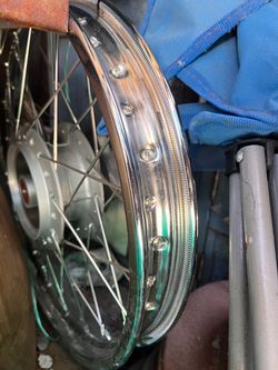 Chrome Motorcycle Spoke Wheel Rim