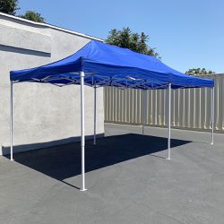 New In Box $165 Heavy Duty 10x20 ft Ez Popup Canopy Tent Instant Shade w/ Carry Bag Rope Stake, 4 Colors 