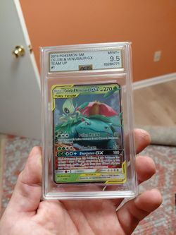 AGC Celebi Venusaur tag team 9.5 graded