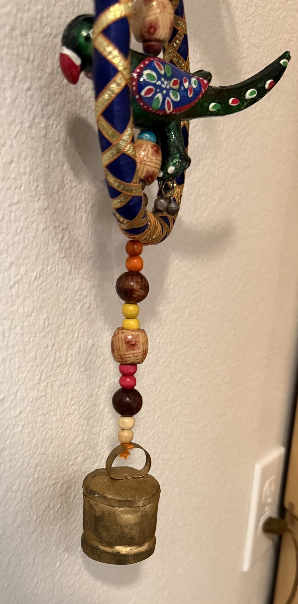 52” Fun Beautiful Colors 3 Bells 3 Peacocks and Bell