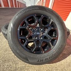 18s Ford F150 Expedition Black Oem Rims Rines Wheels and Tires 6x135