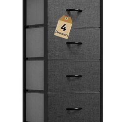 4 cloth drawer dresser