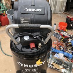 Husky air compressor 175 PSI.