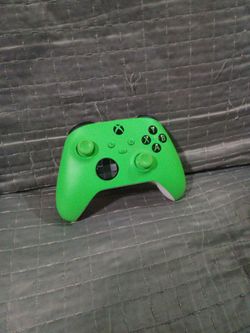 Xbox Series X Wireless Controller Velocity Green tested and working