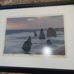 2004 Australian “Twelve Apostle” Framed Art