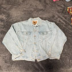 Blue denim jacket