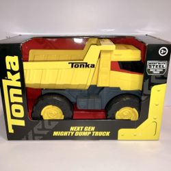 Tonka Next Gen Mighty Dump Truck Frankfurt Germany 16”x11”x8” New!