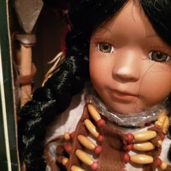 Native American Doll- NIB