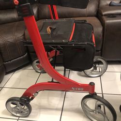 FOLDABLE NITRO DRIVE WALKER CHAIR LIGHT WEIGHT ASKING 80 FIRM CASH ONLY AVAILABLE 