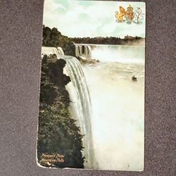 1909 Niagara Falls New York Prospect Point Antique Collectible posted Postcard A-1