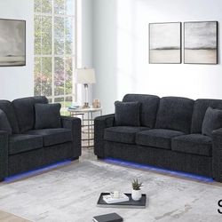 Sofa Set With LED 