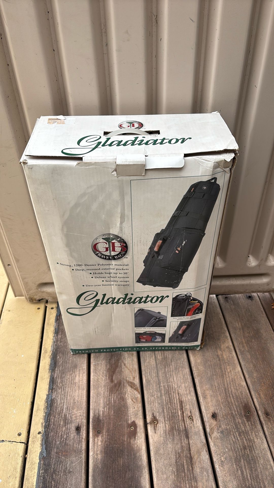 GB Gladiator Golf Travel Bag
