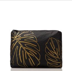 NWOT - Aloha Collection Lānai MID POUCH - Gold on Black - Sold Out