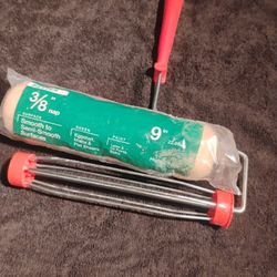 Paint Roller With Brush
