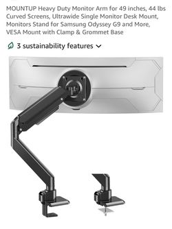 HEAVY DUTY MONITOR MOUNT
