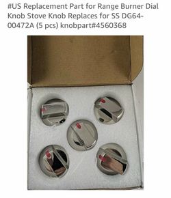 Brand: Generic #US Replacement Part for Range Burner Dial Knob Stove Knob Replaces for SS DG64-00472A