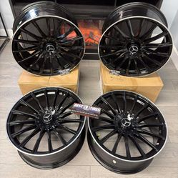 20 Inch Mercedes Wheels Rims for Mercedes E C S GLS GLE GLC Class 20x9 5x112 +40 NEW (4)