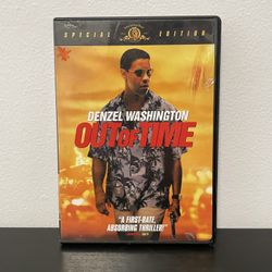 Out of Time DVD Special Edition Movie Denzel Washington Eva Mendes Y2K 2003