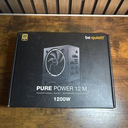 BE QUIET! PURE POWER 12 M 1200W 80+ GOLD POWER SUPPLY