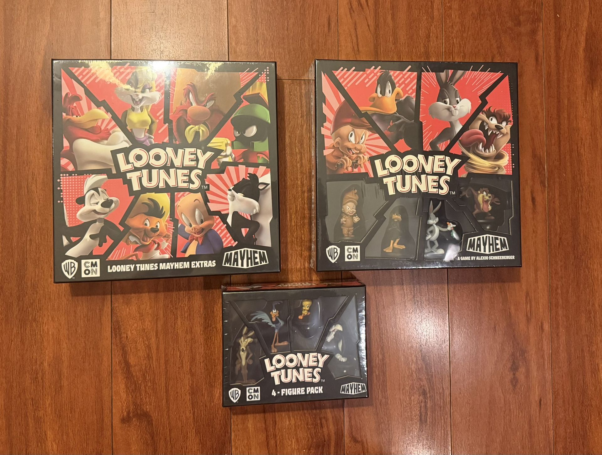 NEW - LOONEY TUNES Board Game CMON Kickstarter