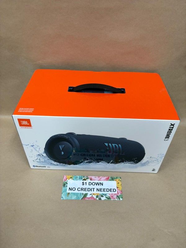 Jbl Xtreme 3 Bluetooth Speaker - Pay $1 today and pay the rest later