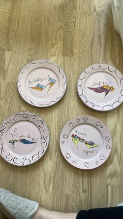 BRAND NEW Set of 8” Dessert Plates
