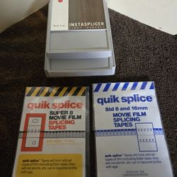 VINTAGE Baia Film Splicer With Extra Tape