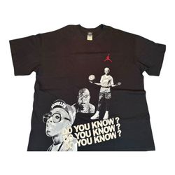 Jordan 3 White / Cement (Do You know) T-Shirt Size 2XL