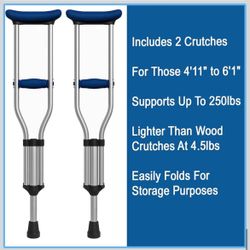 Crutches (never used) 