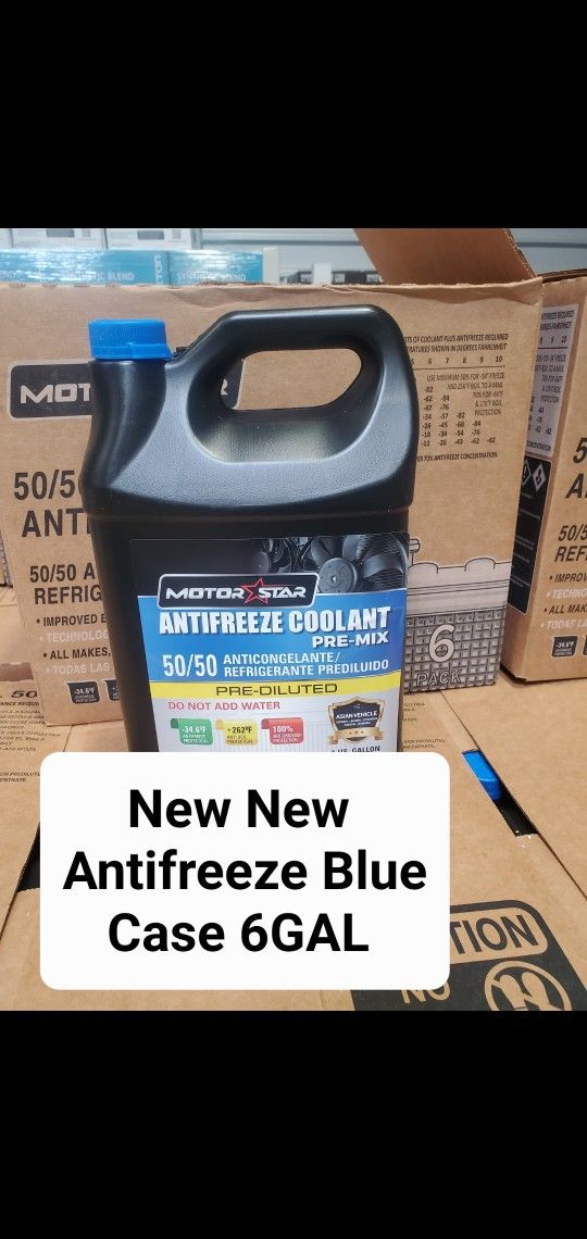 Special Price Antifreeze Coolant Case 6GAL blue