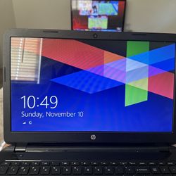 HP laptop 