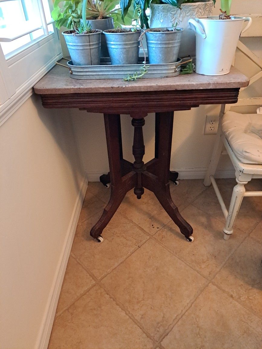 Antique Mahogany Side Table
