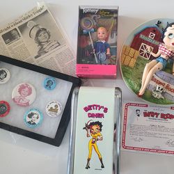 Betty Boop and Shirly Temple Collectibles