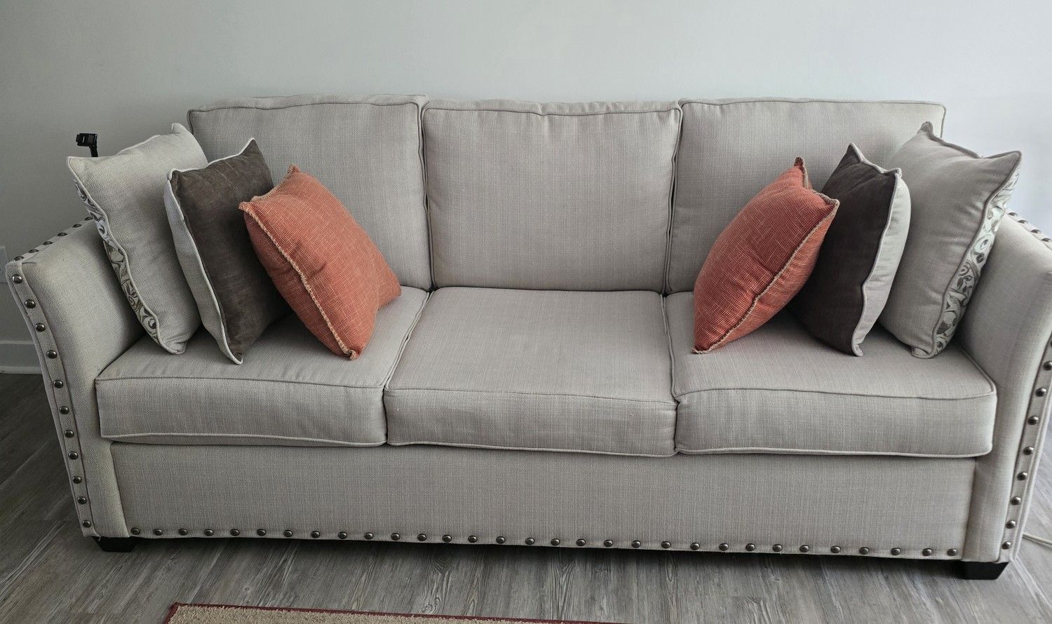 Biege 3-seater sofa