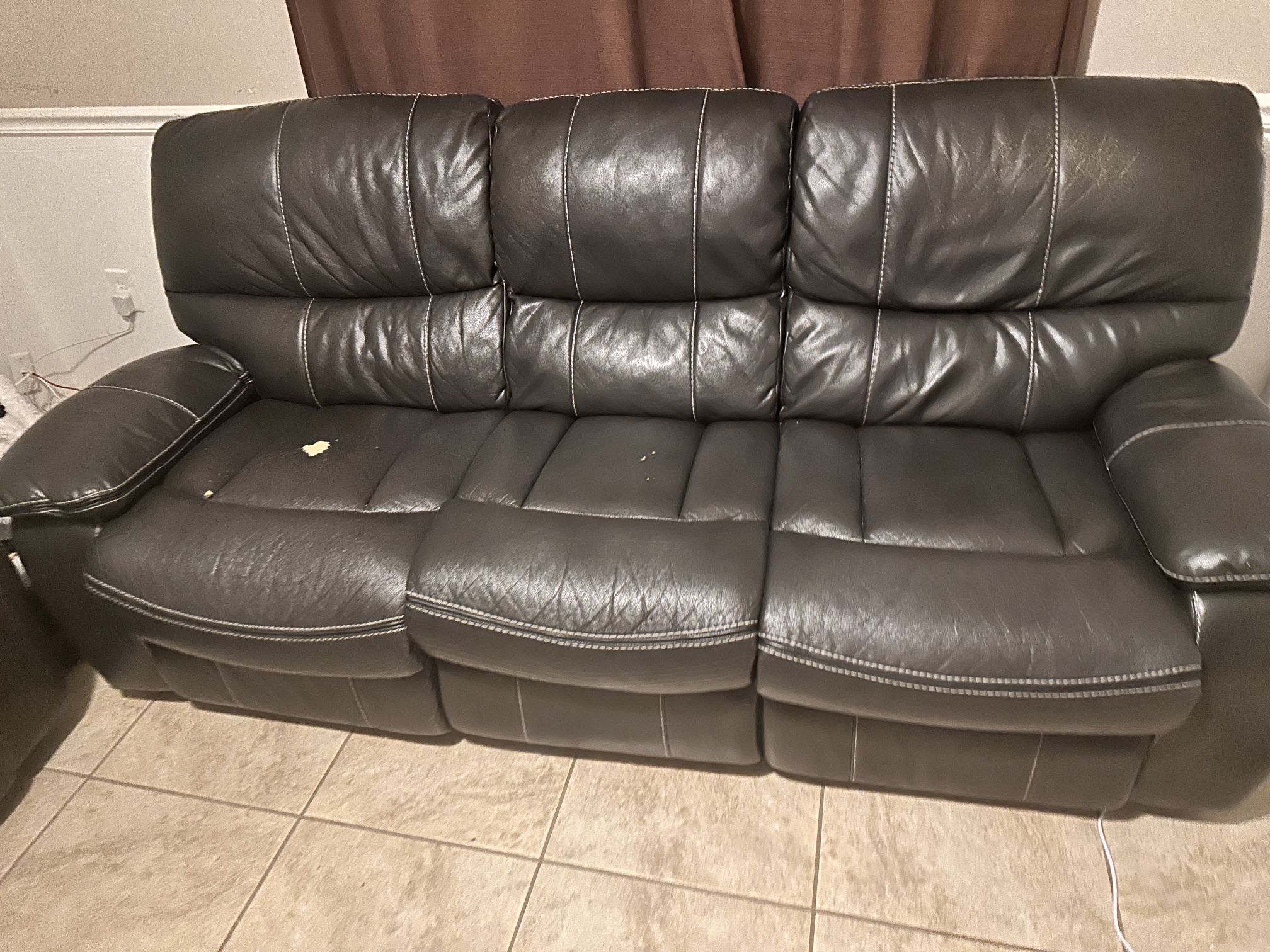 Leather Couch