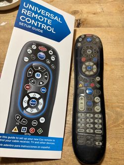 Cox Universal Remote Control with Setup Guide