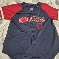 Toddler Original Indians Jersey Xsmall 4-5