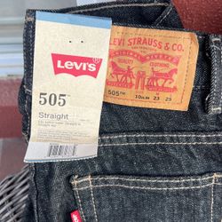 New With Tags Boys Levi’s 505 Size 10 Slim