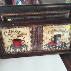 Asst Frames And Hand sanitizer Decor