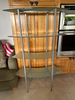 Glass shelf