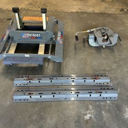 B&W Patriot 18k Fifth Wheel Hitch With Slide For Short Bed Trucks 