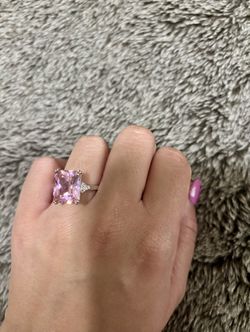 Pink sapphire Ring 